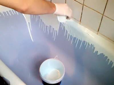 Реставрация ванн акрилом в Житомире